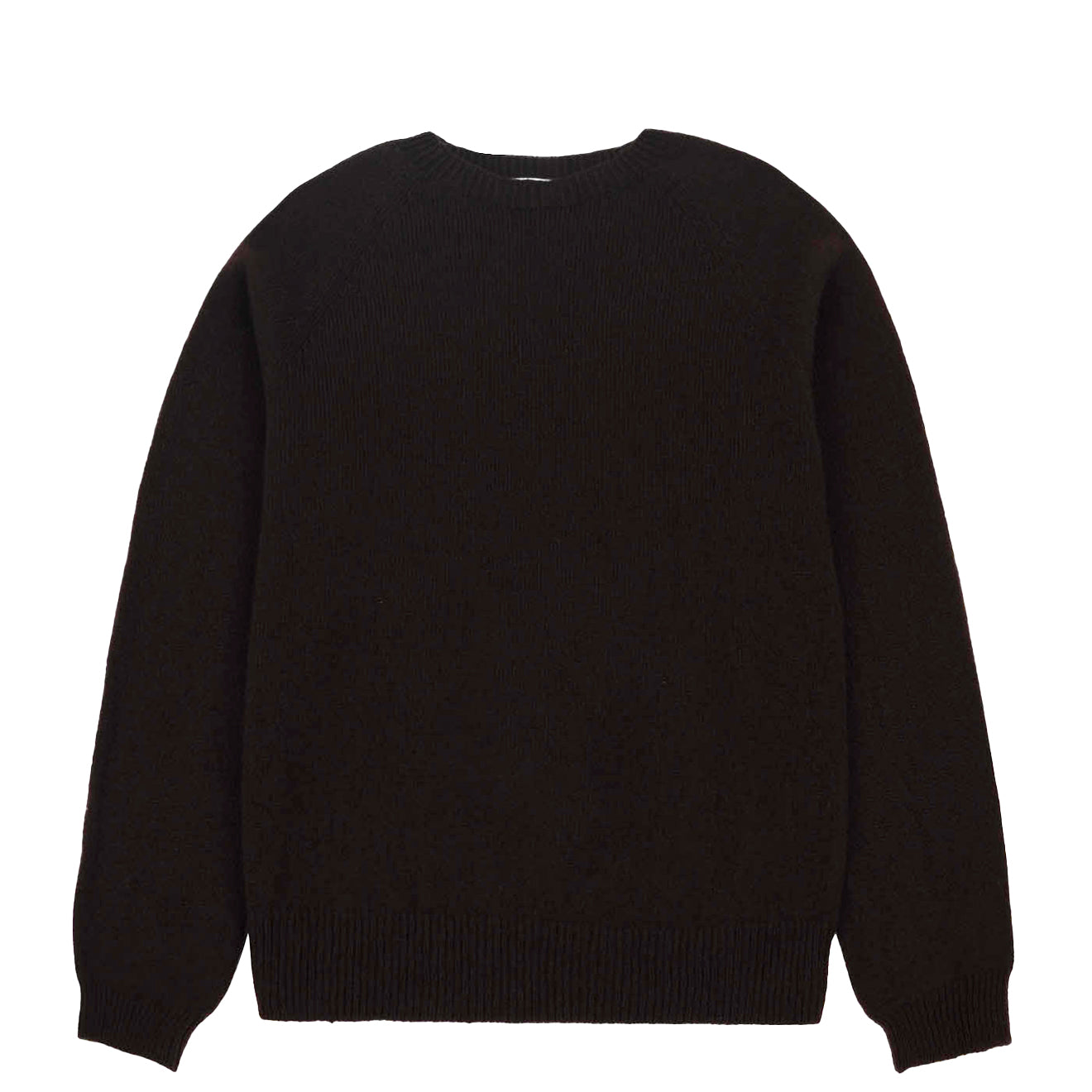 Sunspel Womens Lambswool Crew Truffle - The Sporting Lodge