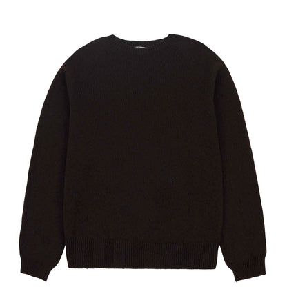 Sunspel Womens Lambswool Crew Truffle - The Sporting Lodge