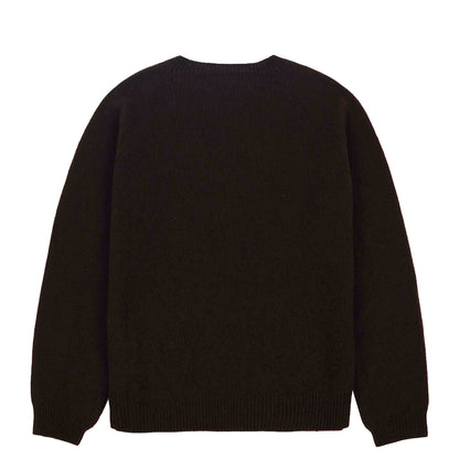 Sunspel Womens Lambswool Crew Truffle - The Sporting Lodge