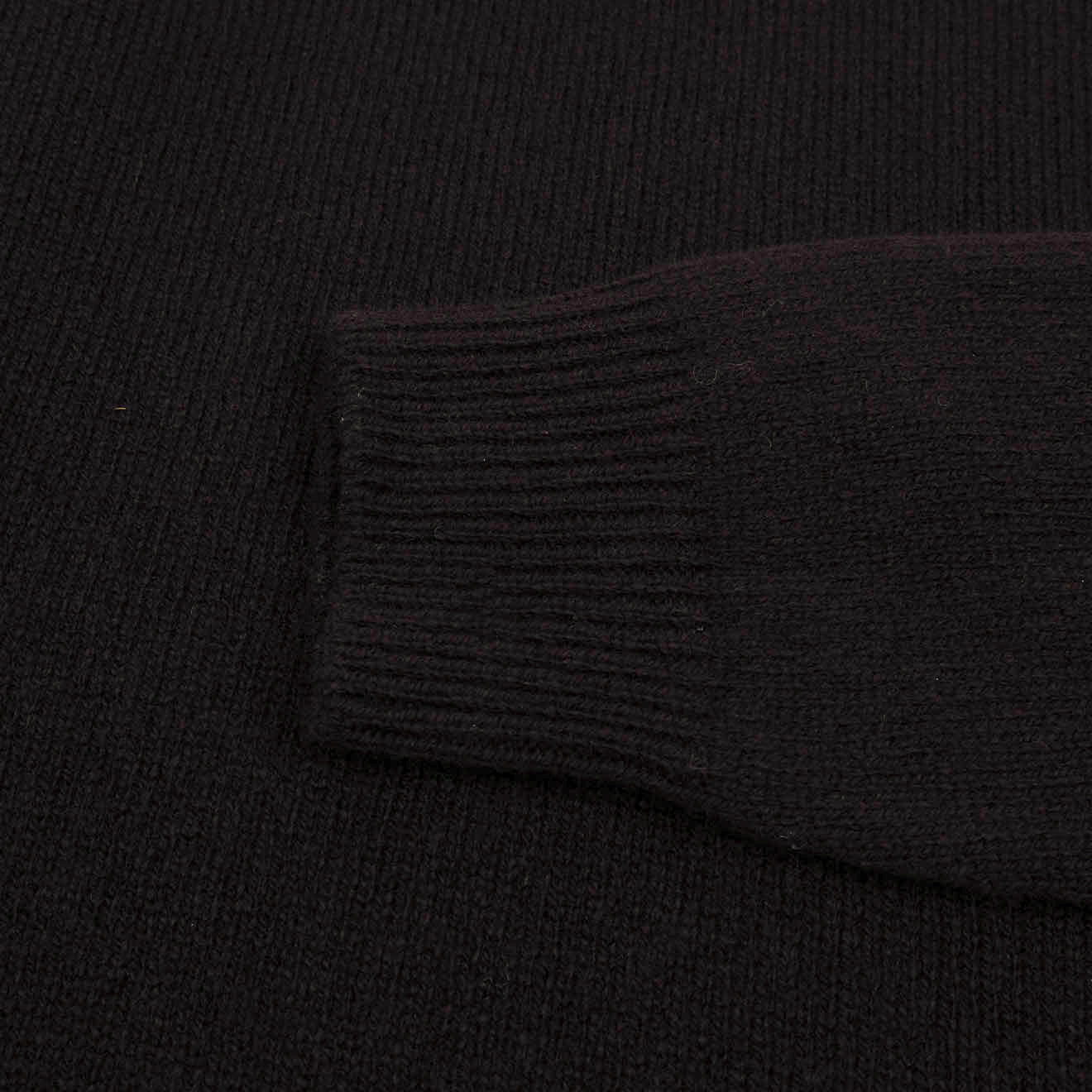 Sunspel Womens Lambswool Crew Truffle - The Sporting Lodge