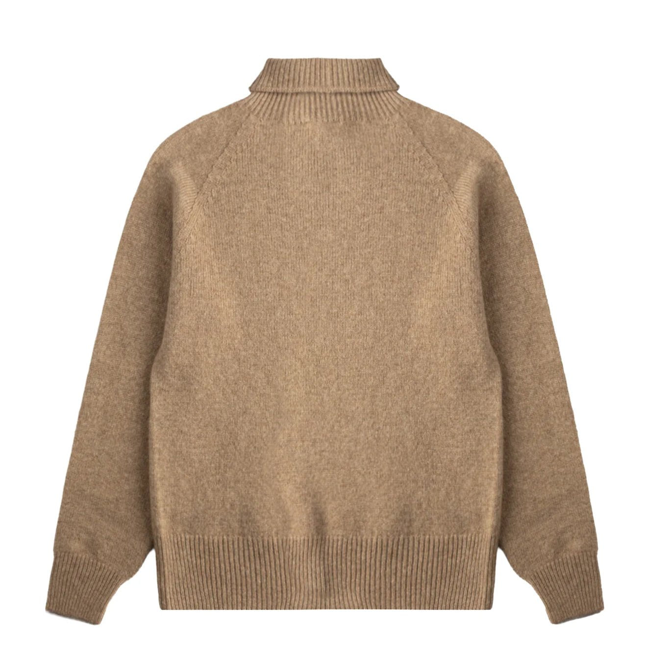 Sunspel Womens Lambswool Funnel Mink - The Sporting Lodge