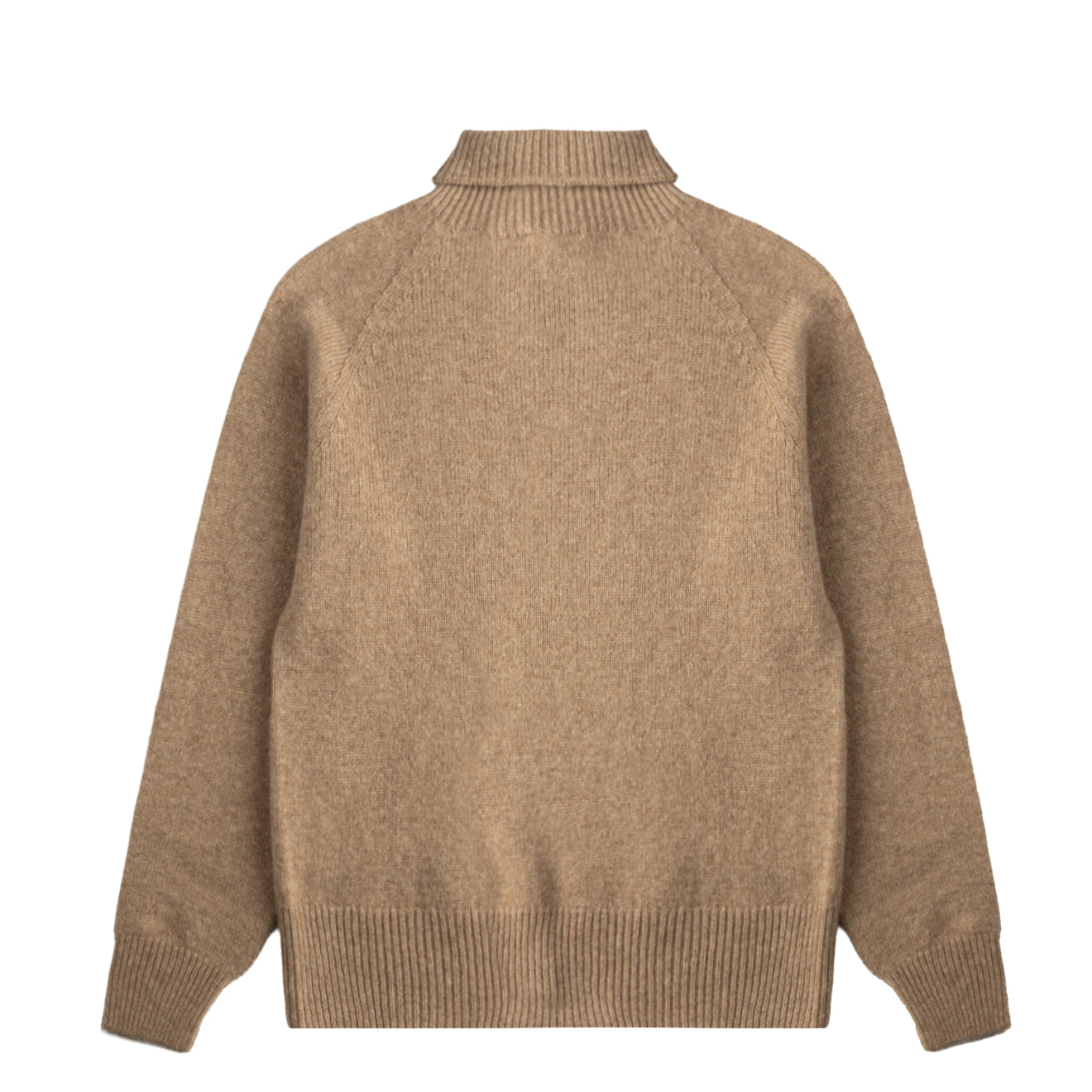 Sunspel Womens Lambswool Funnel Mink - The Sporting Lodge