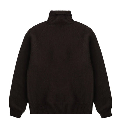 Sunspel Womens Lambswool Funnel Truffle - The Sporting Lodge