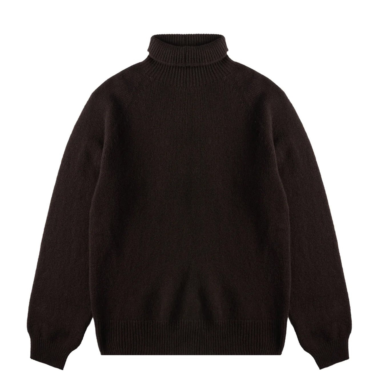 Sunspel Womens Lambswool Funnel Truffle - The Sporting Lodge