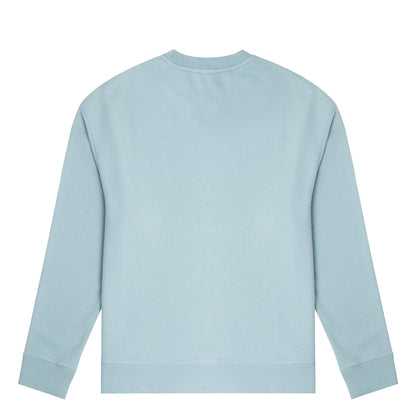 Sunspel Womens Loopback Sweatshirt Storm Blue - The Sporting Lodge