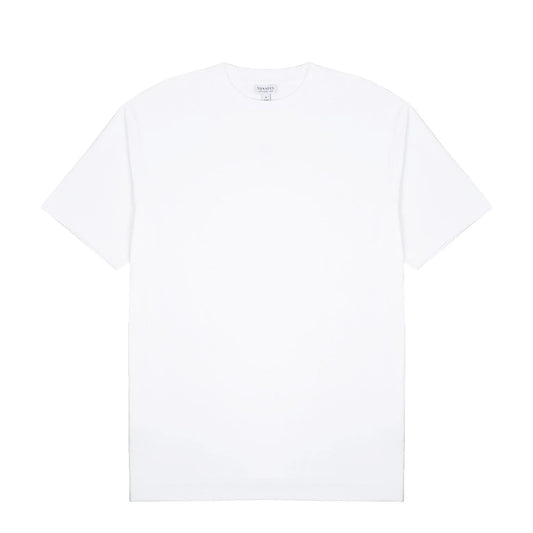 Sunspel Womens Oversized T-Shirt White