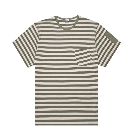 Sunspel X Nigel Cabourn T-Shirt Army Green / Stone White