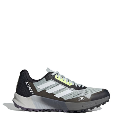 Adidas Terrex Agravic Flow 2.0 Trail Running Shoes Wonder Silver / Crystal White / Lucid Lemon - The Sporting Lodge