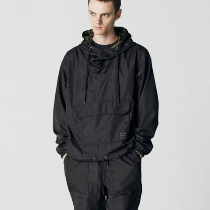 Taion Military Reversible Anorak Black - The Sporting Lodge