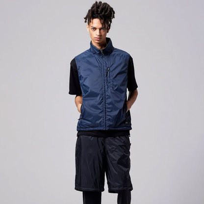 Taion Mountain Reversible Mesh Vest Dark Olive / Dark Navy - The Sporting Lodge