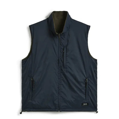 Taion Mountain Reversible Mesh Vest Dark Olive / Dark Navy - The Sporting Lodge