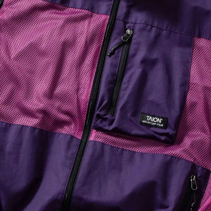 Taion Mountain Reversible Mesh Vest Dark Purple / Black - The Sporting Lodge