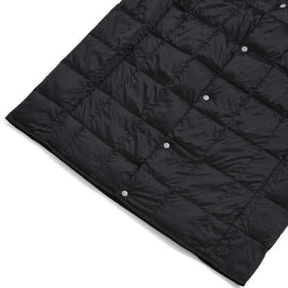 Taion Womens Crewneck Button Down Vest Black