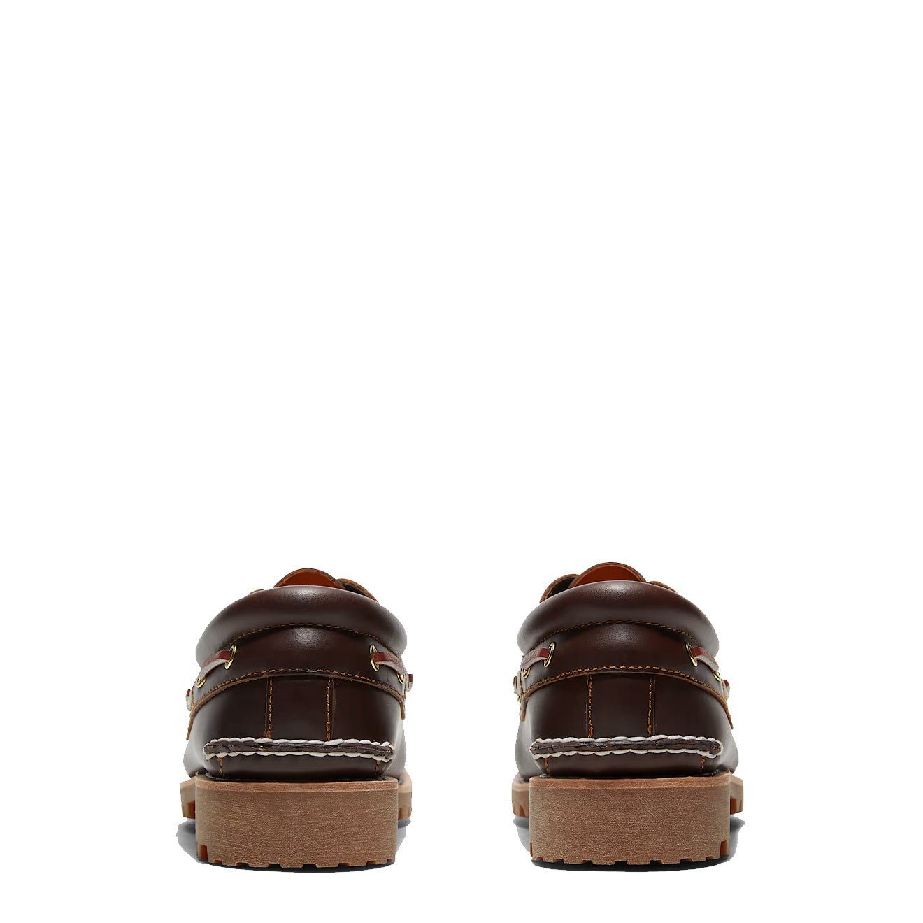 Timberland Authentic 3-Eye Lug Handsewn Boat Shoe Brown - The Sporting Lodge
