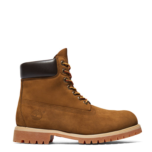 Timberland Premium 6-Inch Lace Waterproof Boot Dark Wheat Nubuck