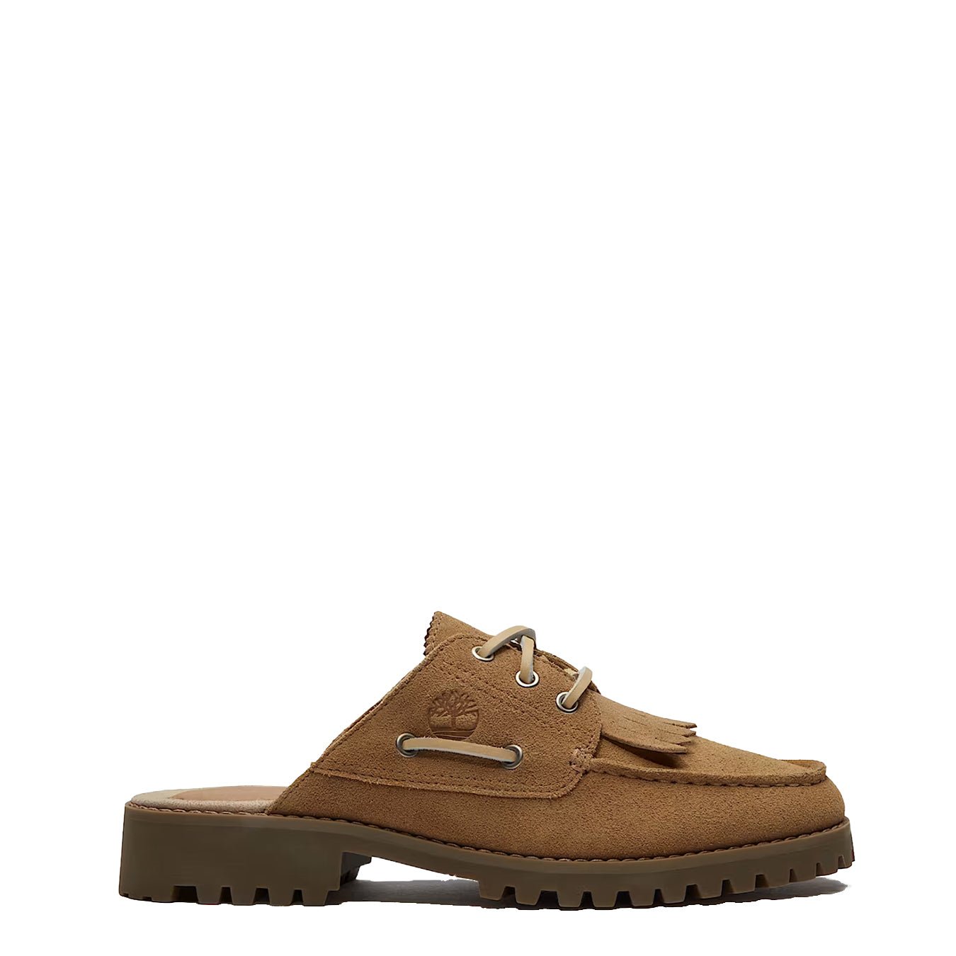 Timberland Womens Mix Tape Authentic Mule Beige - The Sporting Lodge