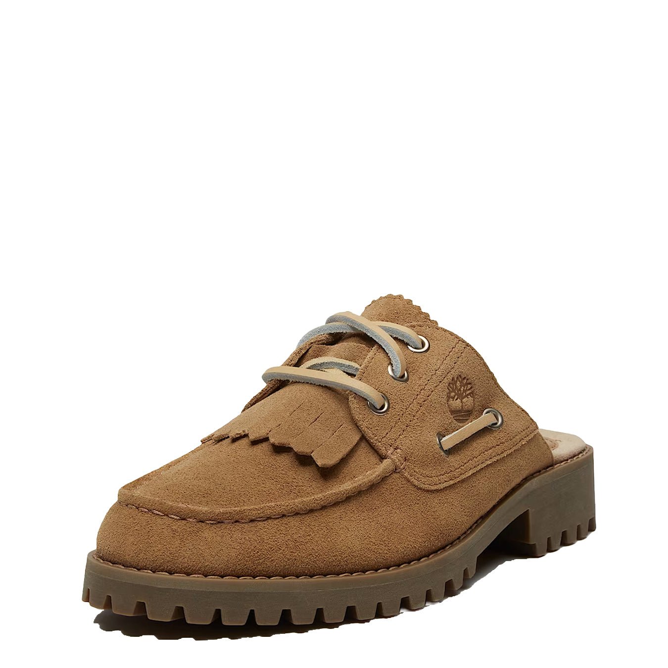 Timberland Womens Mix Tape Authentic Mule Beige - The Sporting Lodge