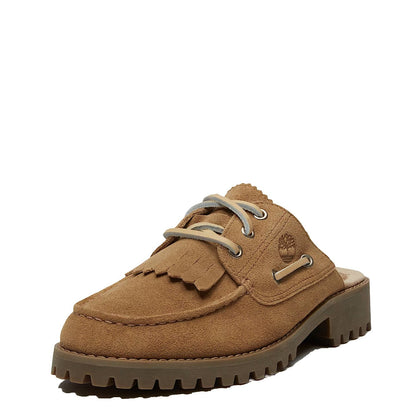 Timberland Womens Mix Tape Authentic Mule Beige - The Sporting Lodge