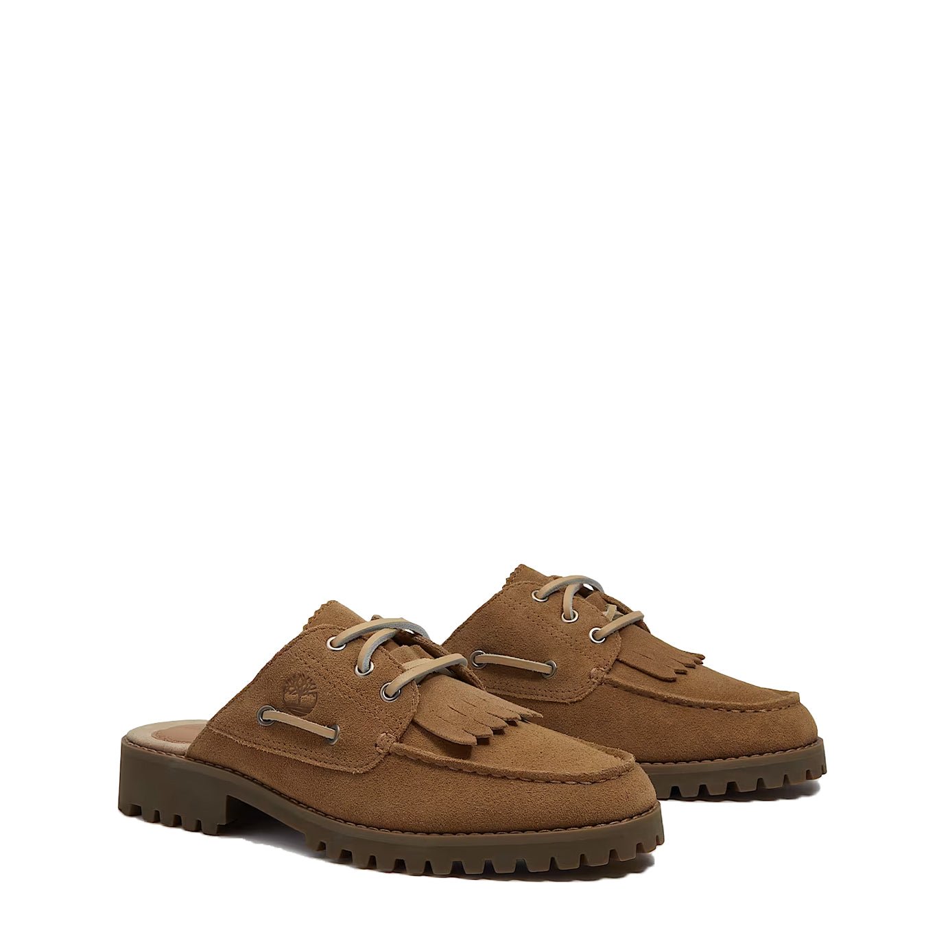 Timberland Womens Mix Tape Authentic Mule Beige - The Sporting Lodge