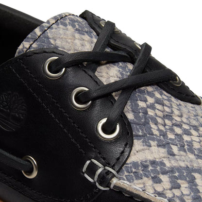 Timberland Womens Stone Street Platform Boat Shoe Black - The Sporting Lodge