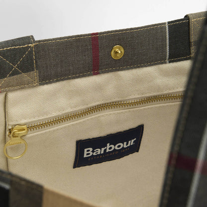 Barbour Telfield Tartan Tote Bag Dress Tartan