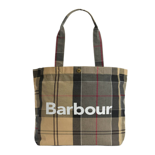 Barbour Telfield Tartan Tote Bag Dress Tartan