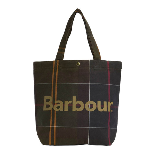 Barbour Mini Telfield Tartan Tote Classic Tartan