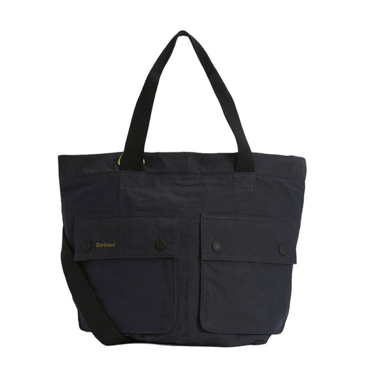 Barbour Transport Carry All Tote Bag Navy