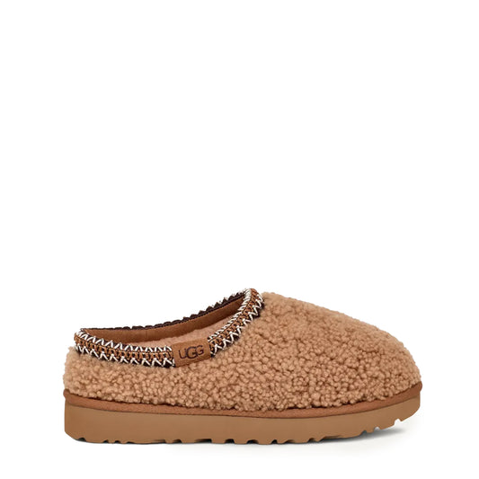 UGG Womens Tasman Maxi Curly Slipper Chestnut - The Sporting Lodge