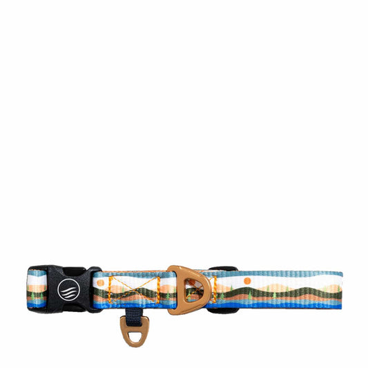 United by Blue Woven Dog Collar Marigold / Fresh Air