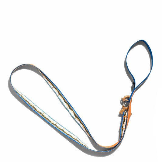 United by Blue Woven Dog Lead Marigold / Fresh Air