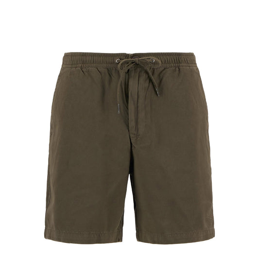Barbour Washed Oxford Relaxed Short Uniform Green