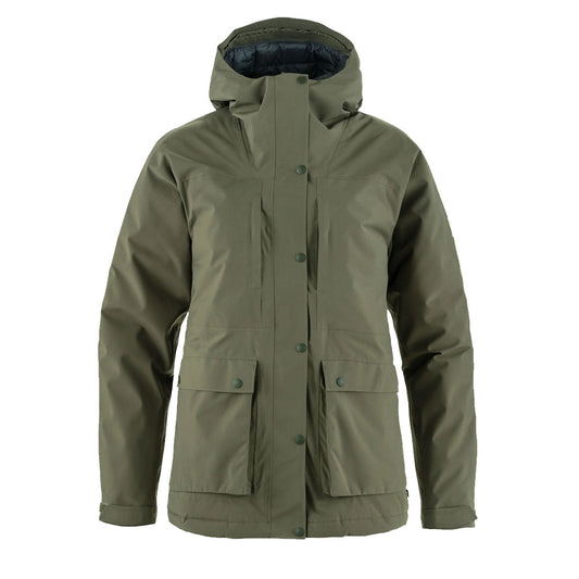 Fjallraven Womens HC Hydratic Padded Jacket Laurel Green - The Sporting Lodge