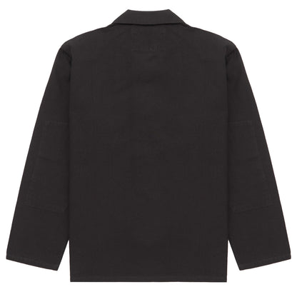 Uskees 3001 Buttoned Overshirt Charcoal-2