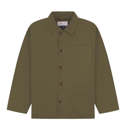 Uskees 3001 Buttoned Overshirt Dark Taupe