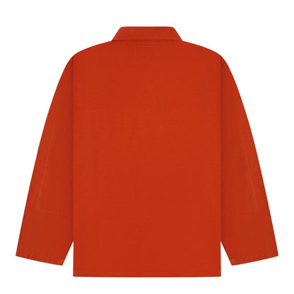 Uskees 3001 Buttoned Overshirt Rust
