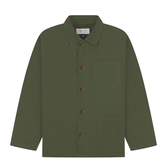 Uskees 3001 Overshirt Coriander - The Sporting Lodge