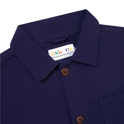 Uskees 3001 Overshirt Deep Indigo - The Sporting Lodge