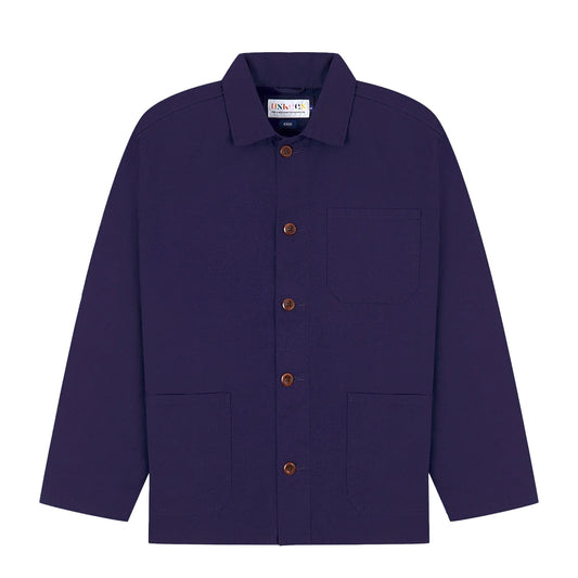 Uskees 3001 Overshirt Deep Indigo - The Sporting Lodge