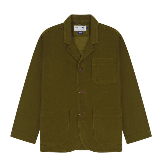 Uskees 3006 Cord Blazer Woodland Green - The Sporting Lodge