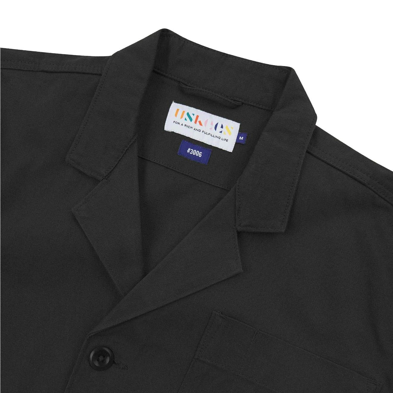 Uskees 3006 Twill Blazer Black - The Sporting Lodge