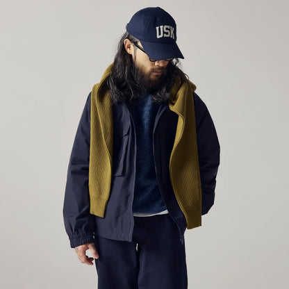 Uskees 3049 Evo Shell Coat Midnight Blue