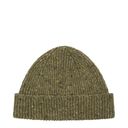 Uskees 4003 Speckled Donegal Wool Hat Herb