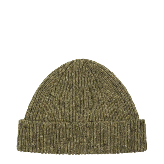 Uskees 4003 Speckled Donegal Wool Hat Herb