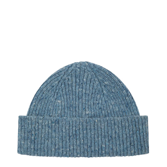 Uskees 4003 Speckled Donegal Wool Hat Powder Blue - The Sporting Lodge