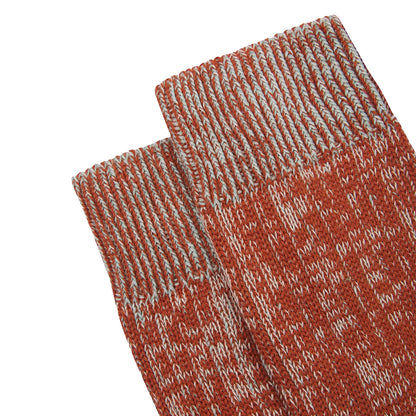 Uskees 4006 Colour Fuzzy Socks Alpine Brown - The Sporting Lodge