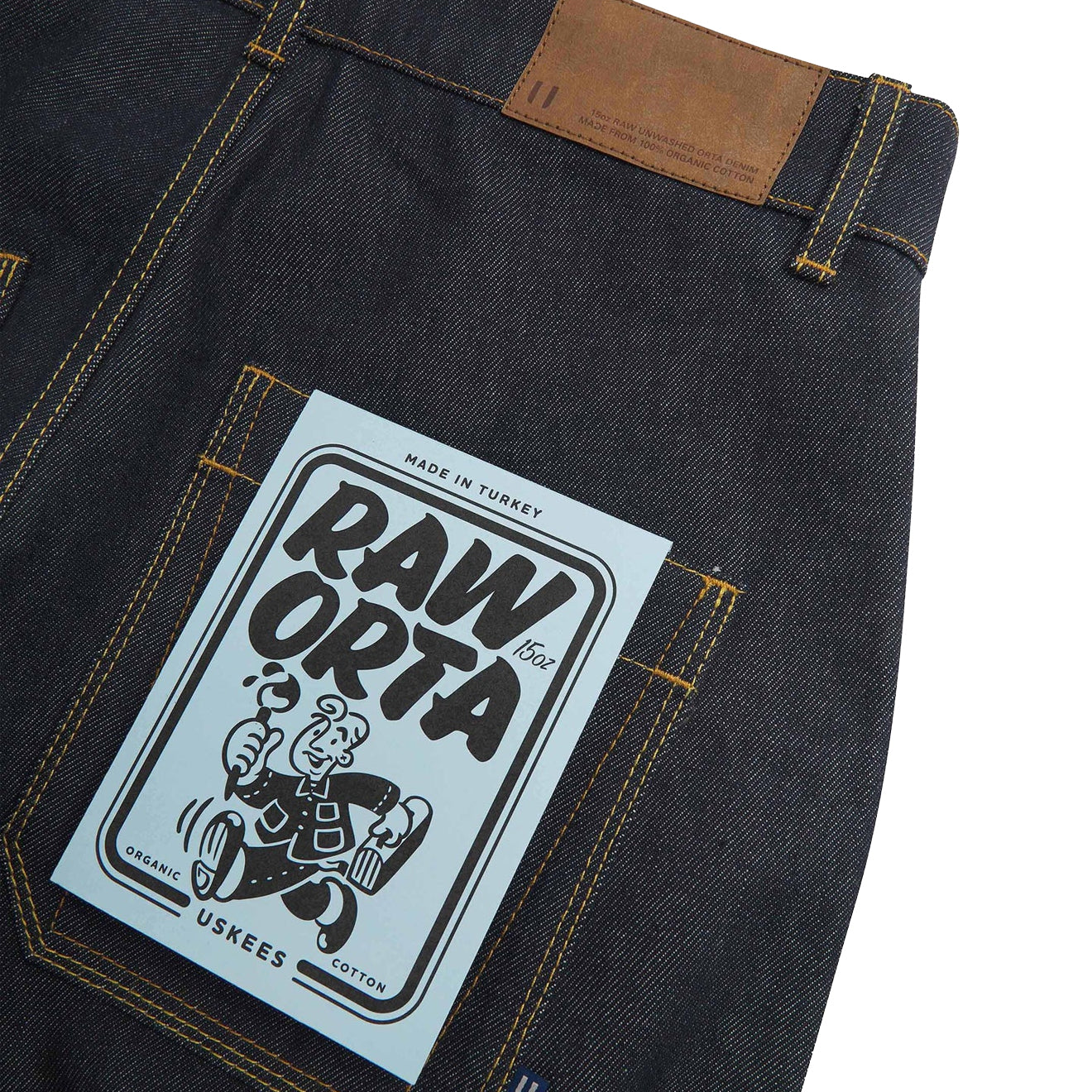 Uskees 5021 Painter Jeans Raw Denim