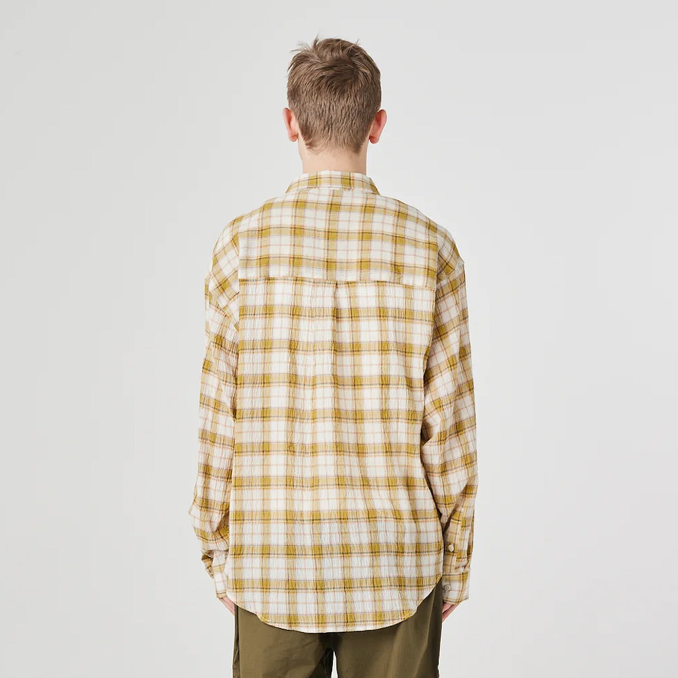 Uskees 6011 Timber Leah Shirt Sand Pebble Plaid - The Sporting Lodge