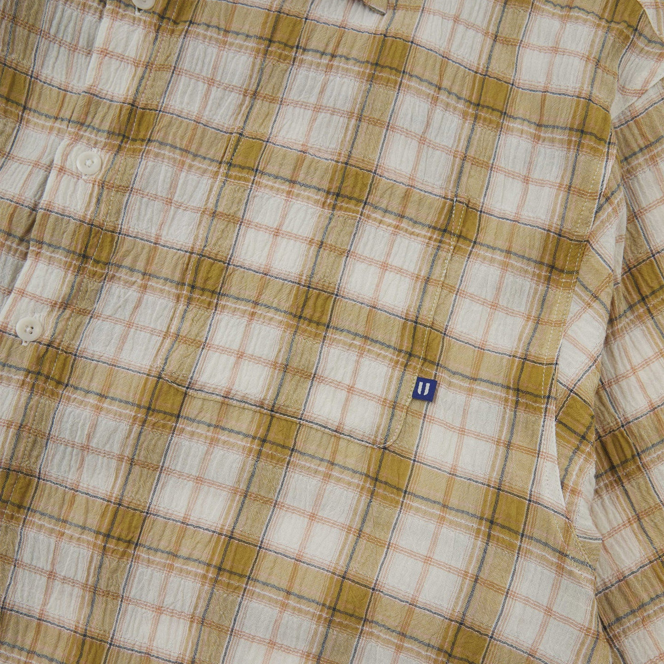 Uskees 6011 Timber Leah Shirt Sand Pebble Plaid - The Sporting Lodge