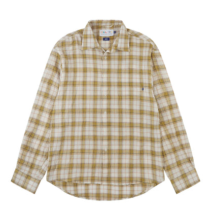 Uskees 6011 Timber Leah Shirt Sand Pebble Plaid - The Sporting Lodge